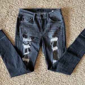 KanCan faded black jeans size 25